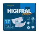 Fralda Adulto Higifral Confort Mega