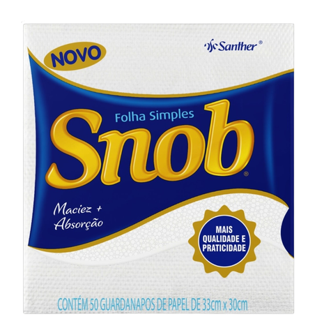 Guardanapo de Papel Snob C/50