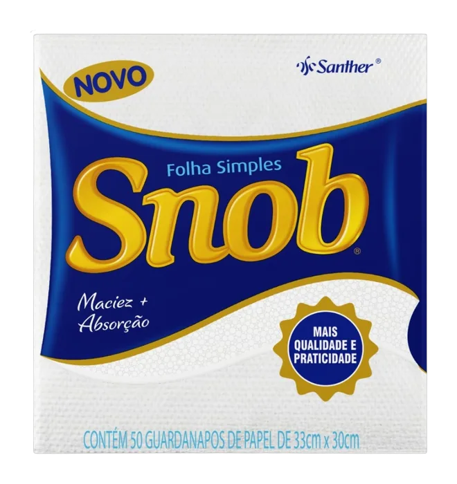 Guardanapo de Papel Snob C/50