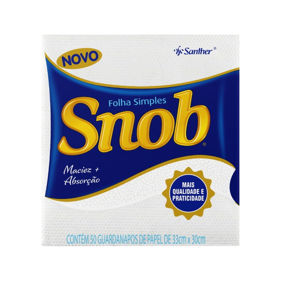 Guardanapo de Papel Snob C/50
