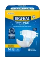 Fralda Bigfral Derma Plus Noturna