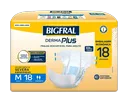 Fralda Adulto Bigfral Derma Plus Econômica