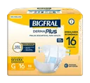 Fralda Adulto Bigfral Derma Plus Econômica