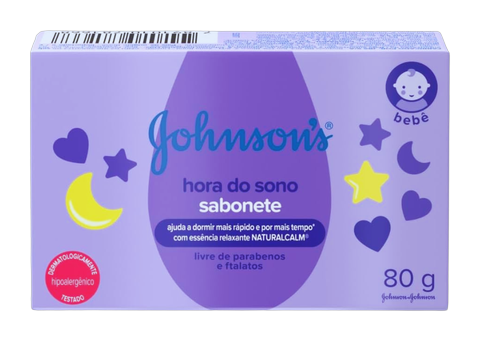 Sabonete Johnsons Baby Hora do Sono 80g