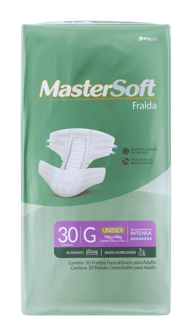 Fralda Adulto Mastersoft Econômica