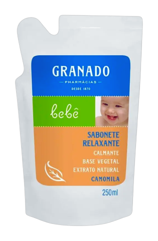 Sabonete Liquido Granado Bebê Camomila Refil 250ml