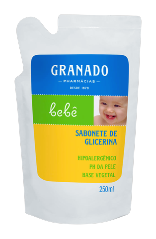 Sabonete Liquido Granado Bebê Tradicional Refil 250ml
