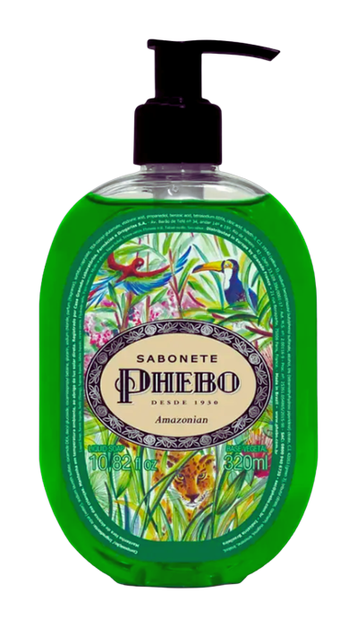 Sabonete Líquido Phebo Amazonian Granado 320ml