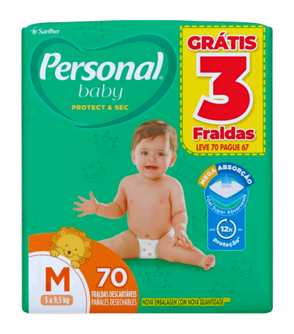 Fralda Personal Soft Protect Hiper