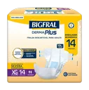 Fralda Adulto Bigfral Derma Plus Econômica