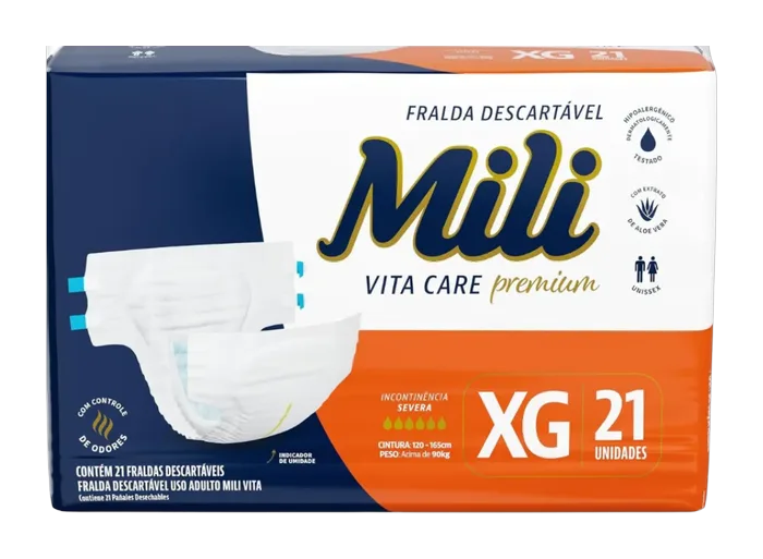 Fralda Adulto Mili Vita Care