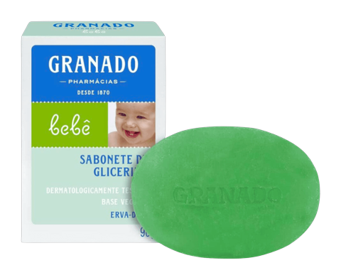 Sabonete Em Barra Granado Bebê Erva-Doce 90gr