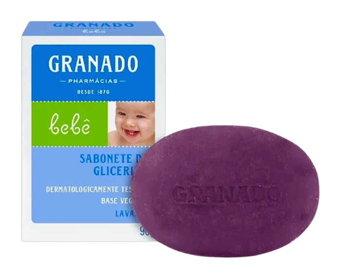 Sabonete Em Barra Granado Bebê Lavanda 90gr