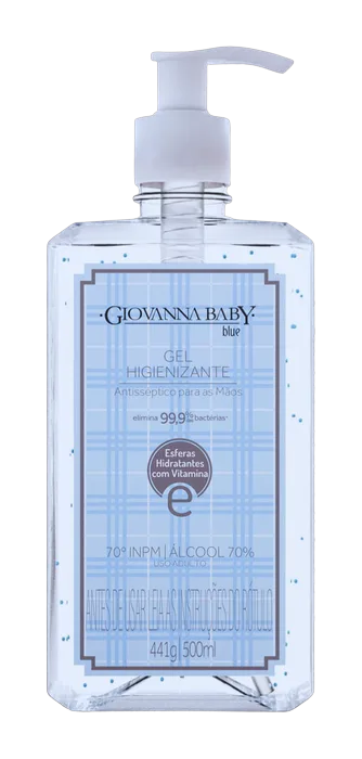 Álcool em Gel Giovanna Baby Blue 500ml