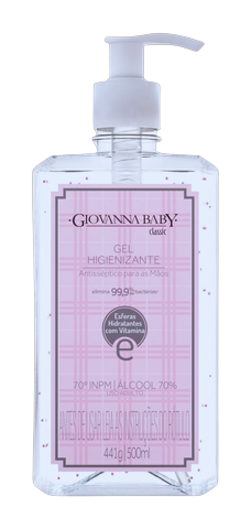 Álcool em Gel Giovanna Baby Classic 500ml