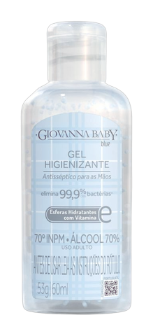 Álcool em Gel Giovanna Baby Blue 60ml