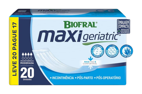 Absorvente Maxi Geriatric Pacote C/20 Und