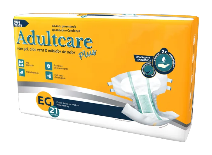 Fralda Adulto Adultcare Plus Econômica