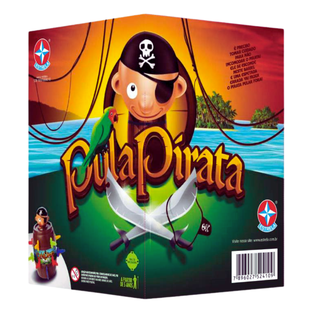 Jogo de ação Pula Pirata Estrela