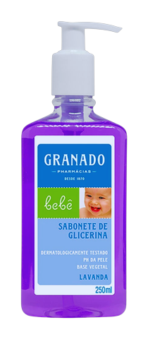 Sabonete Liquido Granado Bebê Lavanda 250ml