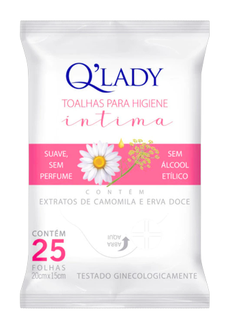 Toalha Para Higiene Íntima C/30 Und