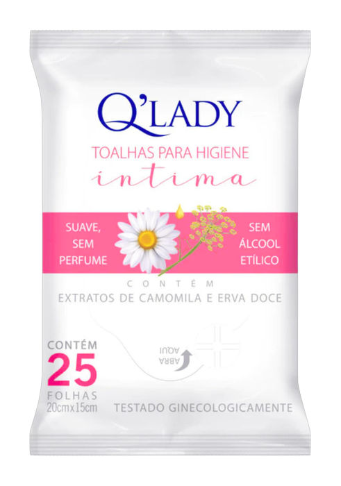 Toalha Para Higiene Íntima C/30 Und