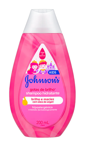 Shampoo Johnsons Baby Gotas de Brilho 200ml