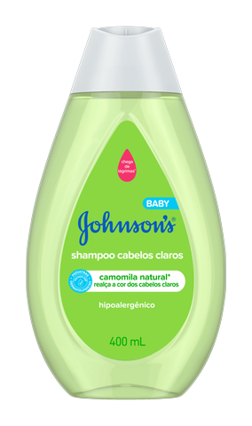 Shampoo Johnsons Baby Cabelos Claros 400ml