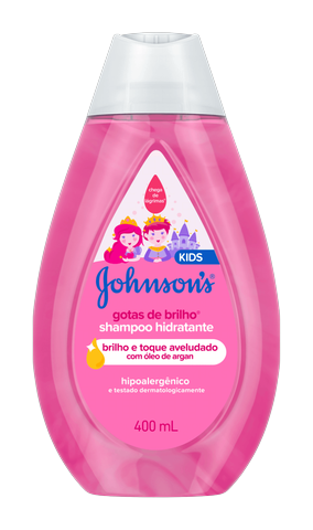 Shampoo Johnsons Baby Gotas de Brilho 400 ml