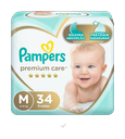 Fralda Pampers Premium Care Mega