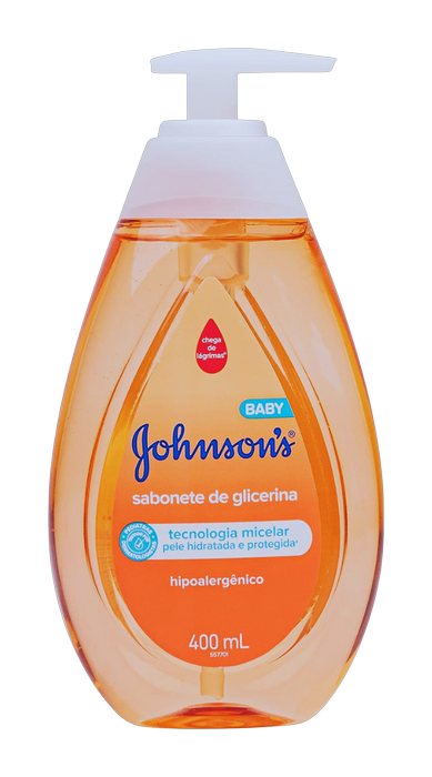 Sabonete Líquido Johnsons Baby da Cabeça aos Pés 400ml