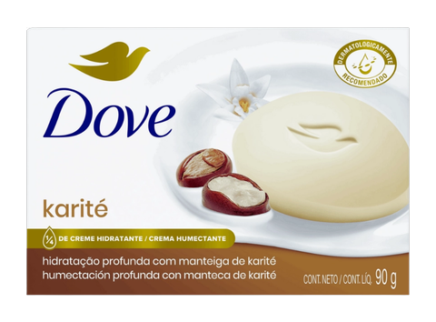 Sabonete em Barra Dove Delicious Care Karité 90gr