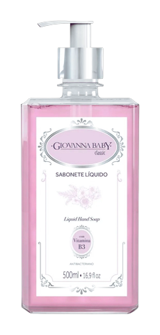 Sabonete Líquido Antibacteriano Giovanna Baby Classic 500ml