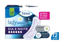 Absorvente Tena Lady Discreet Dia e Noite C/12 Unidades