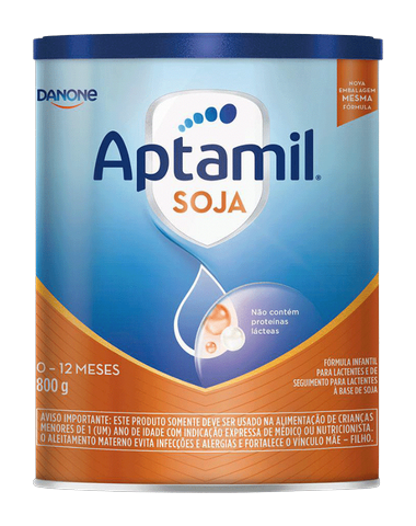 Fórmula Danone Aptamil Soja 0-12 meses 800gr