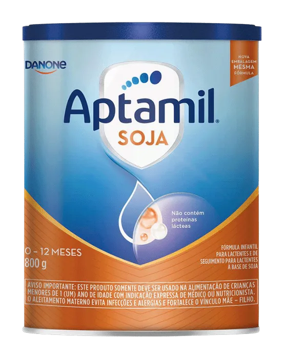 Fórmula Danone Aptamil Soja 0-12 meses 800gr