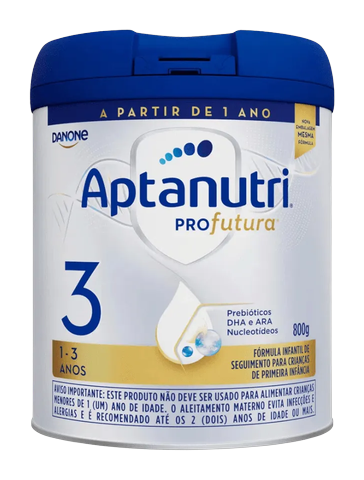Fórmula Infantil Aptanutri Profutura 3 Lata de 800gr