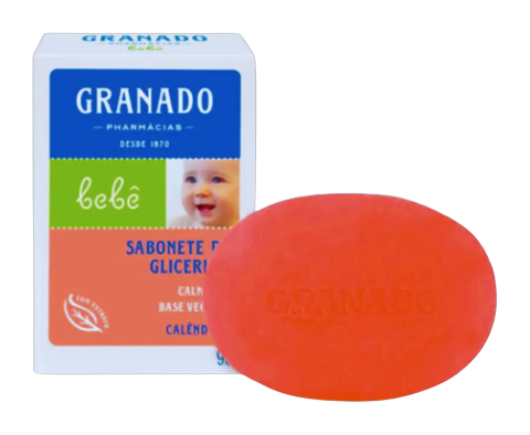 Sabonete em Barra Granado Bebê Calêndula 90gr
