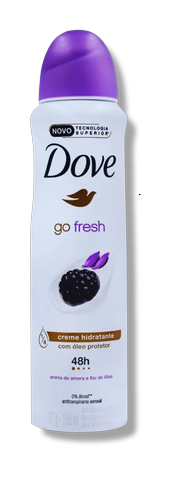 Desodorante Aerosol Dove Go Fresh Amora e Flor de Lótus 150ml