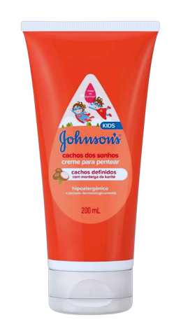 Creme Para Pentear Johnsons Baby Cachos do Sonhos 200ml