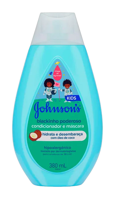 Condicionador Johnsons Baby Blackinho Poderoso 380ml