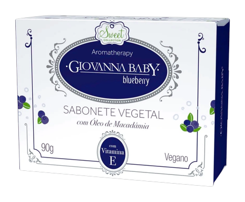 Sabonete Vegetal Giovanna Baby Blueberry 90g