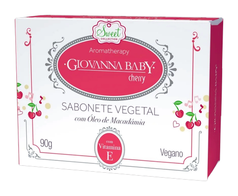Sabonete Vegetal Giovanna Baby Cherry 90g