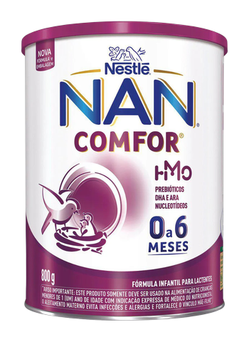 Fórmula Nestlé Nan Comfort 1 Lata de 800gr