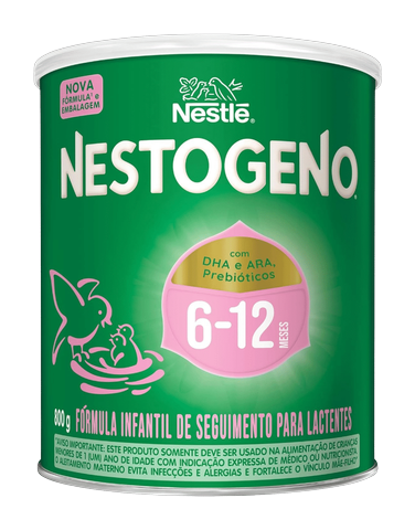 Fórmula Nestlé Nestogeno 6-12 meses Lata de 800gr