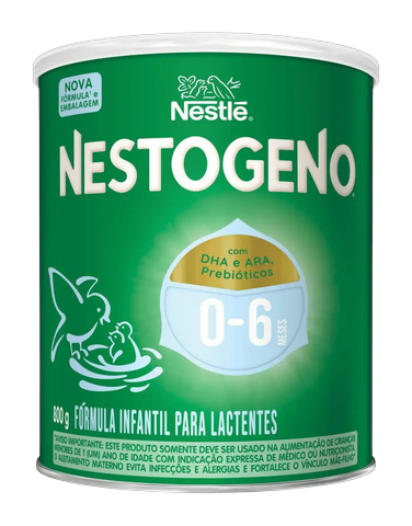 Fórmula Nestlé Nestogeno 0-6 meses Lata de 800gr