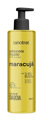 Sabonete Líquido Rosto e Corpo Maracujá Labotrat 190ml