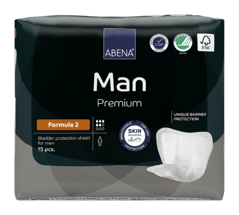 Absorvente Abena Man Premium Formula 2 C/15 Unidades