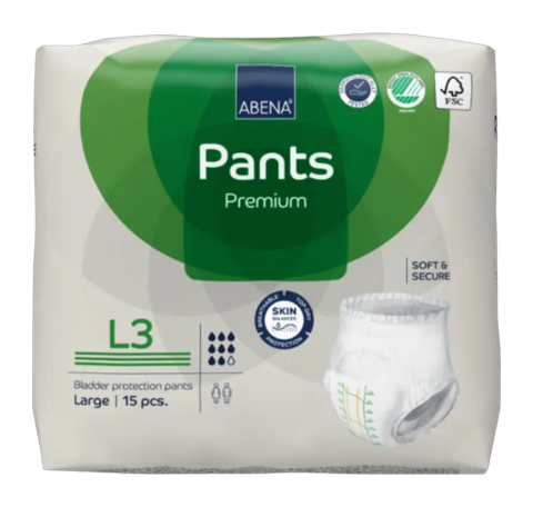 Roupa Intima Abena Pants Premium L3 Pacote C/15 Unidades