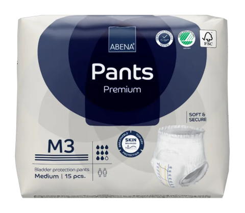 Roupa Intima Abena Pants Premium M3 C/15 Unidades